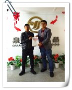 【賀】河南許昌李先生成功加盟張成榮電烤雞架項(xiàng)目！